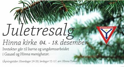 Annonse-juletresalg